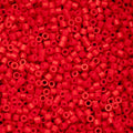Cylin Bead 11/0 25g Bag Red Fire Cracker Red