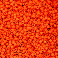 Cylin Bead 11/0 25g Bag Opaque Orange Matte