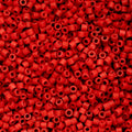 Cylin Bead 11/0 25g Bag Red Matte