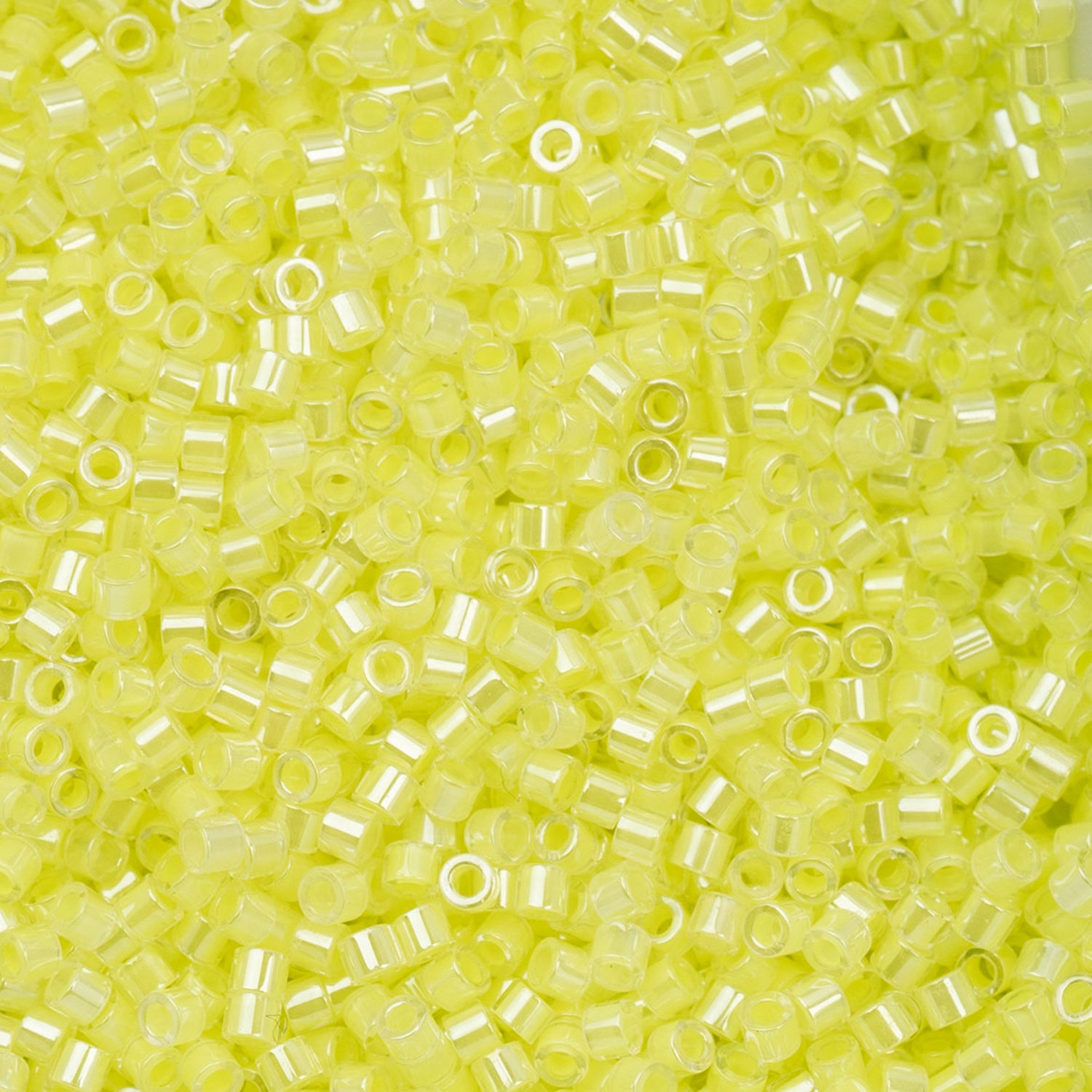 Cylin Bead 11/0 25g Bag Limeade Yellow Neon Color