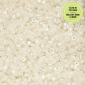 Cylin Bead 11/0 25g Bag Glow in Dark AB - White to Green