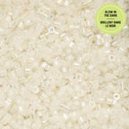 Cylin Bead 11/0 25g Bag Glow in Dark AB - White to Green