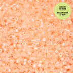 Cylin Bead 11/0 25g Bag Glow in Dark AB - Orange