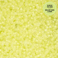Cylin Bead 11/0 25g Bag Glow in Dark - Yellow Neon