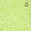 Cylin Bead 11/0 25g Bag Glow in Dark - Light Green