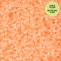 Cylin Bead 11/0 25g Bag Glow in Dark - Orange