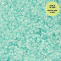 Cylin Bead 11/0 25g Bag Glow in Dark - Turquoise