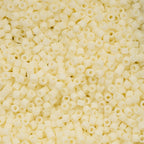 Cylin Bead 11/0 25g Bag Matte Macaron - Cream