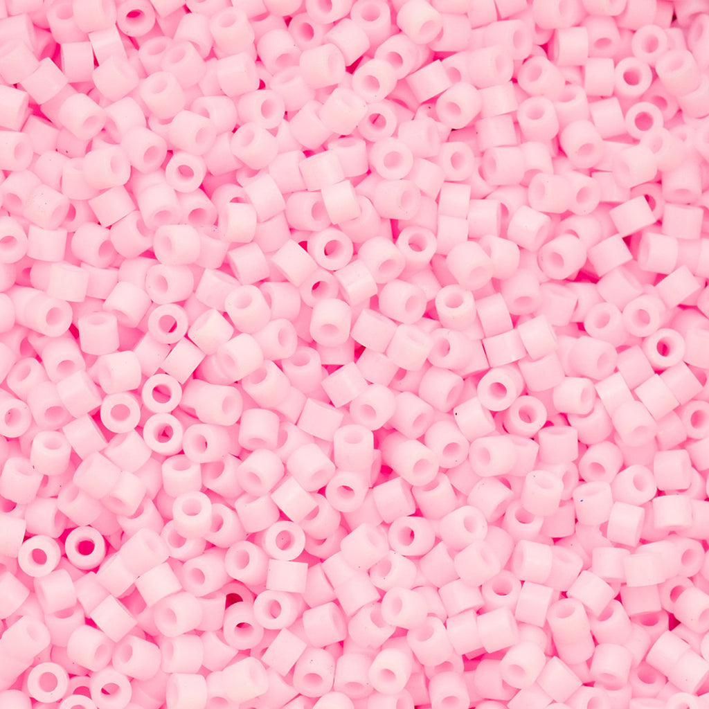Cylin Bead 11/0 25g Bag Matte Macaron - Dark Pink