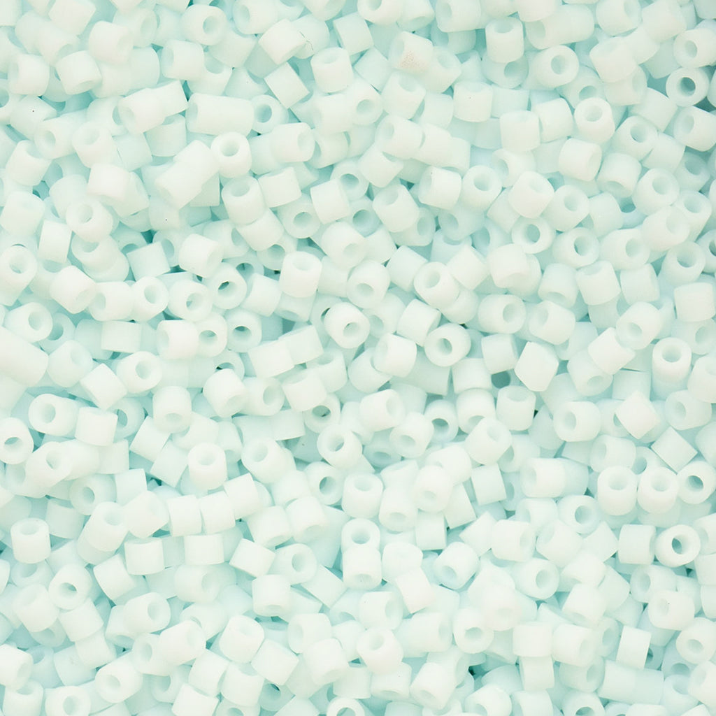 Cylin Bead 11/0 25g Bag Matte Macaron - Arctic Mist