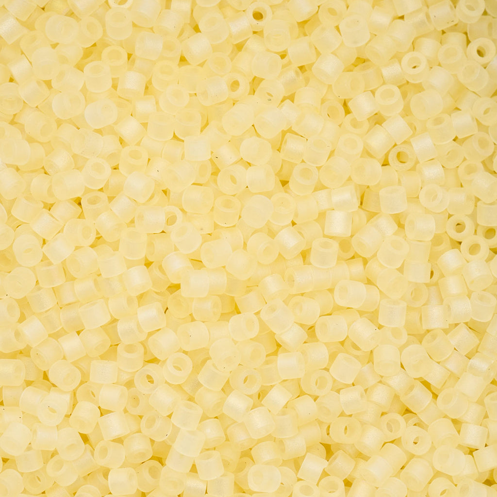 Cylin Bead 11/0 25g Bag Matte Macaron AB - Yellow