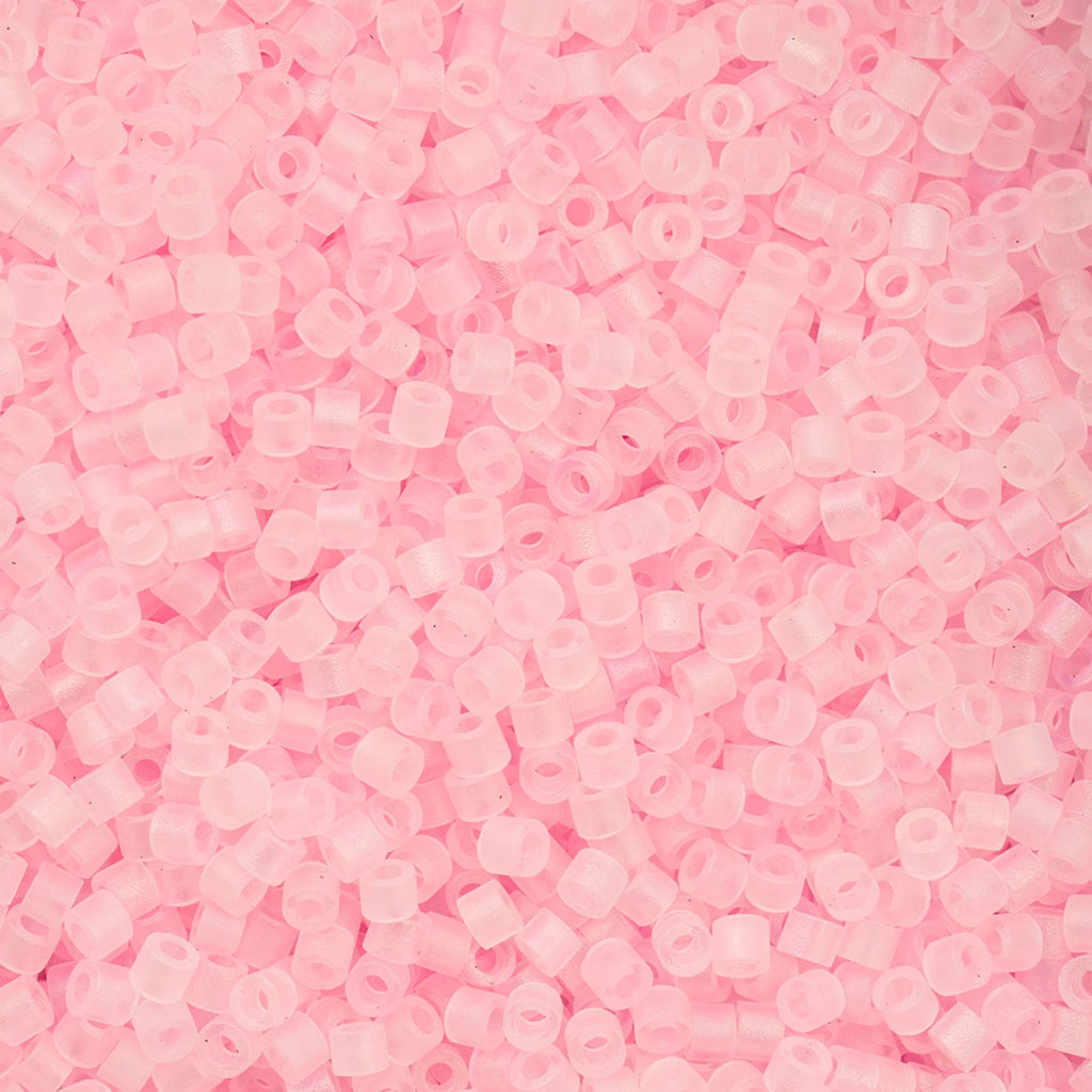 Cylin Bead 11/0 25g Bag Matte Macaron AB - Pink