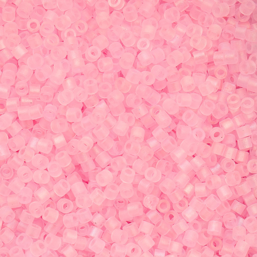 Cylin Bead 11/0 25g Bag Matte Macaron AB - Dark Pink