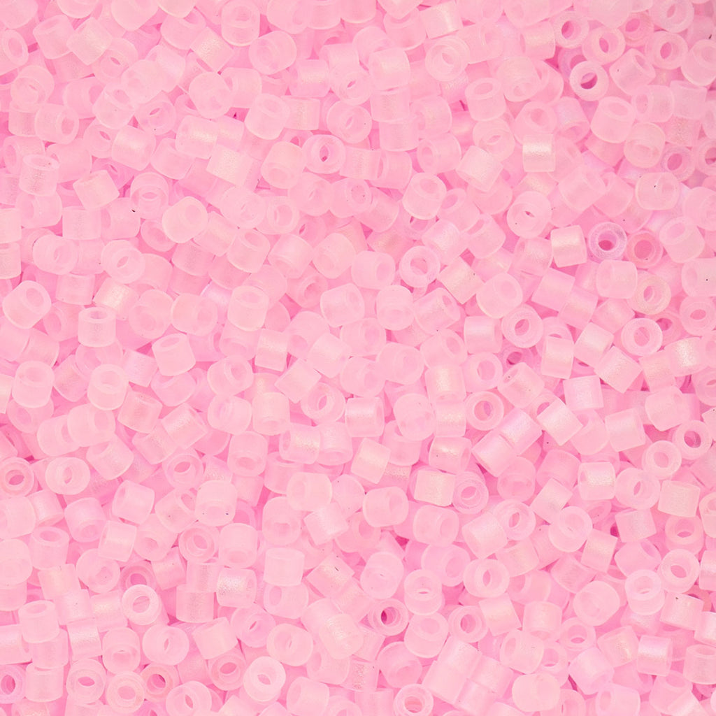 Cylin Bead 11/0 25g Bag Matte Macaron AB - Baby Pink