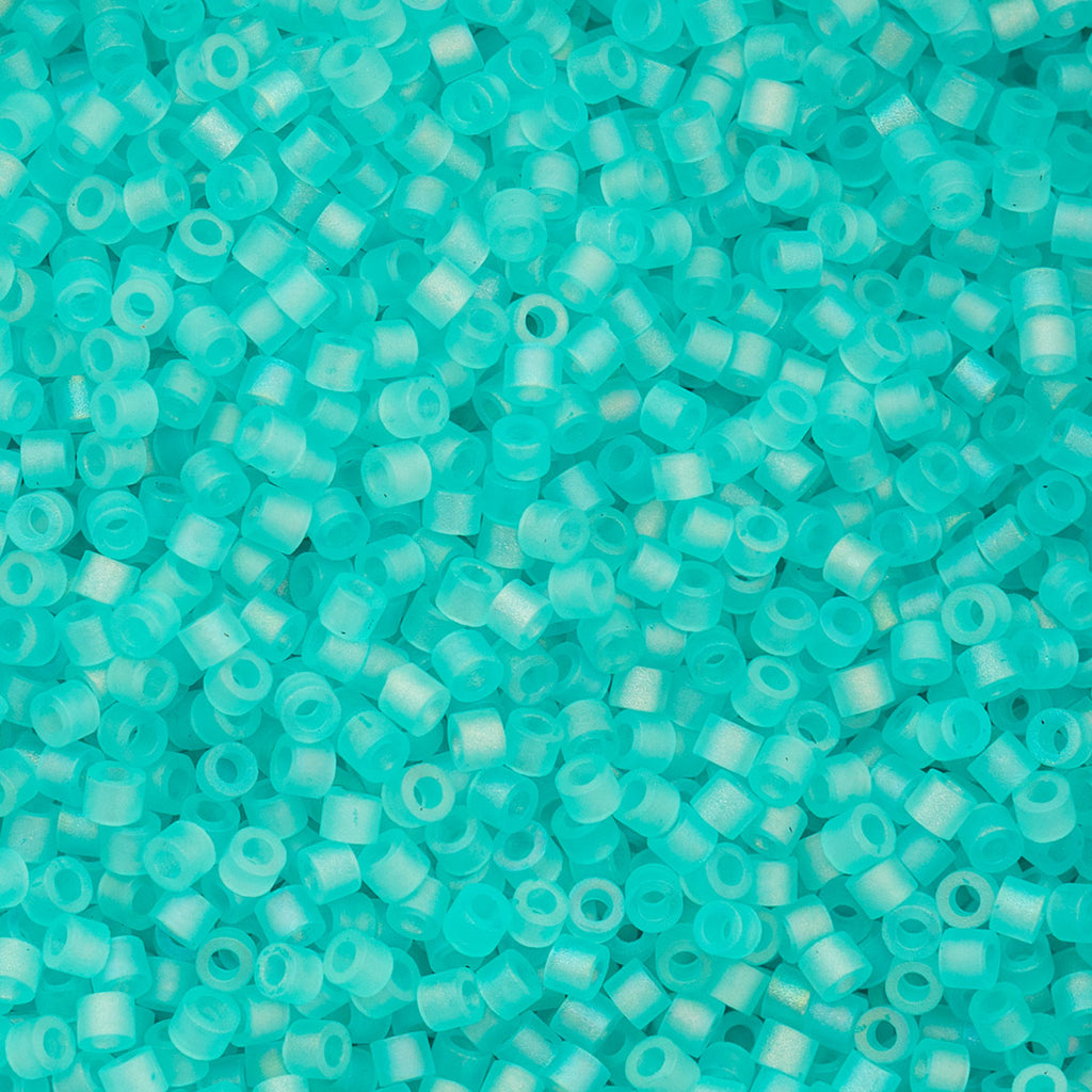 Cylin Bead 11/0 25g Bag Matte Macaron AB - Blue Turquoise