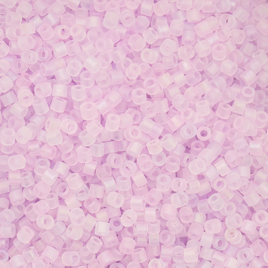 Cylin Bead 11/0 25g Bag Matte Macaron AB - Lilac Frost