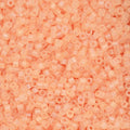 Cylin Bead 11/0 25g Bag Matte Macaron AB - Light Tangerine