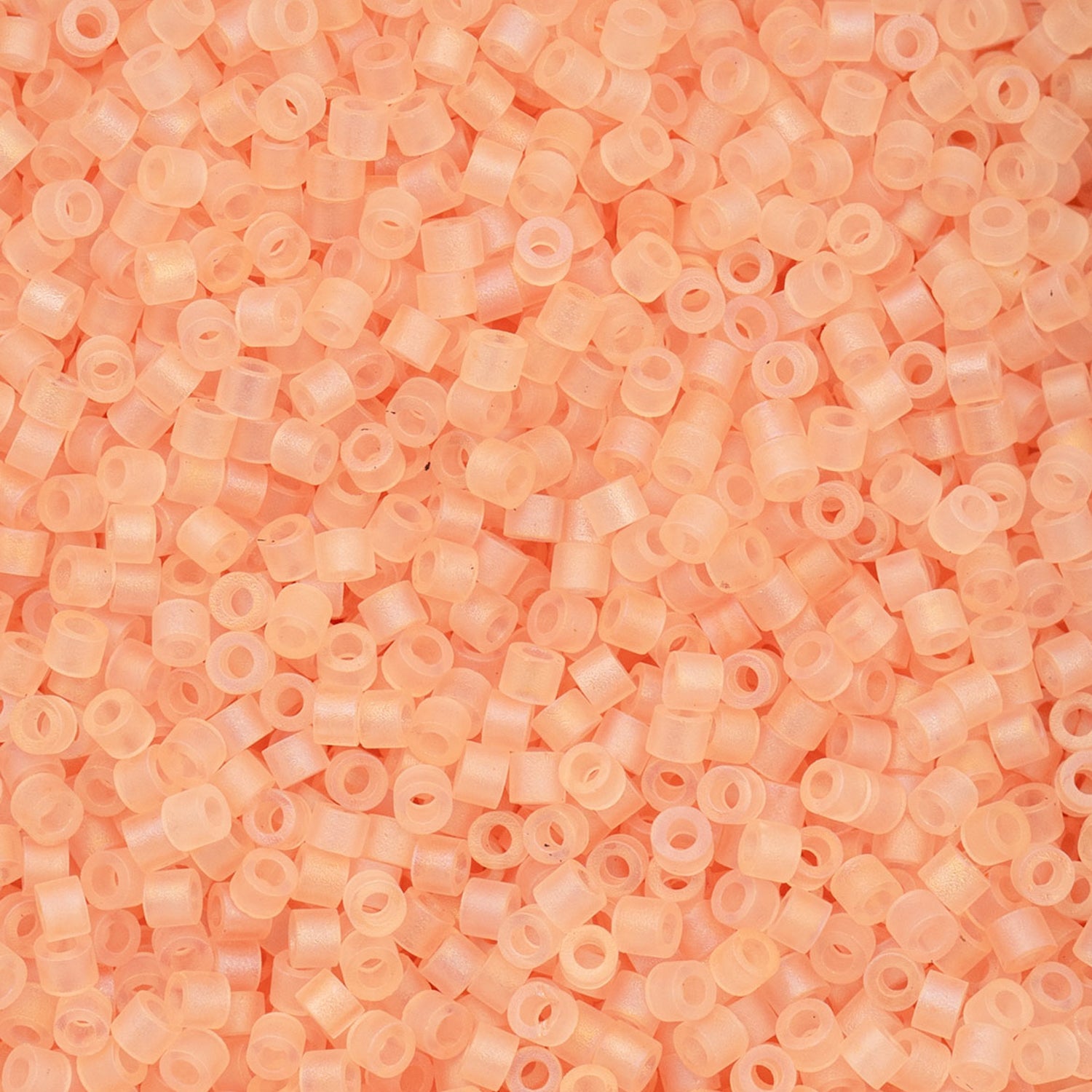 Cylin Bead 11/0 25g Bag Matte Macaron AB - Light Tangerine