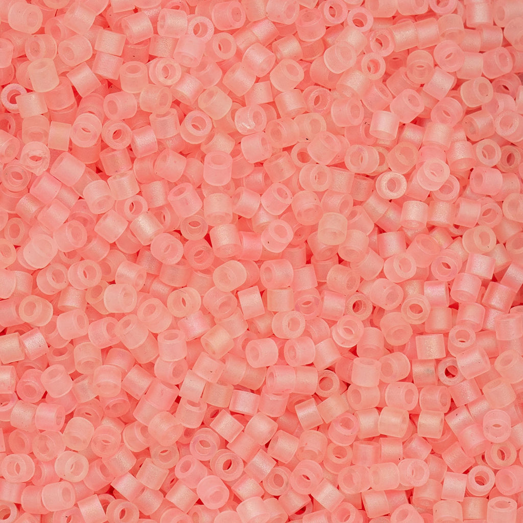 Cylin Bead 11/0 25g Bag Matte Macaron AB - Light Coral
