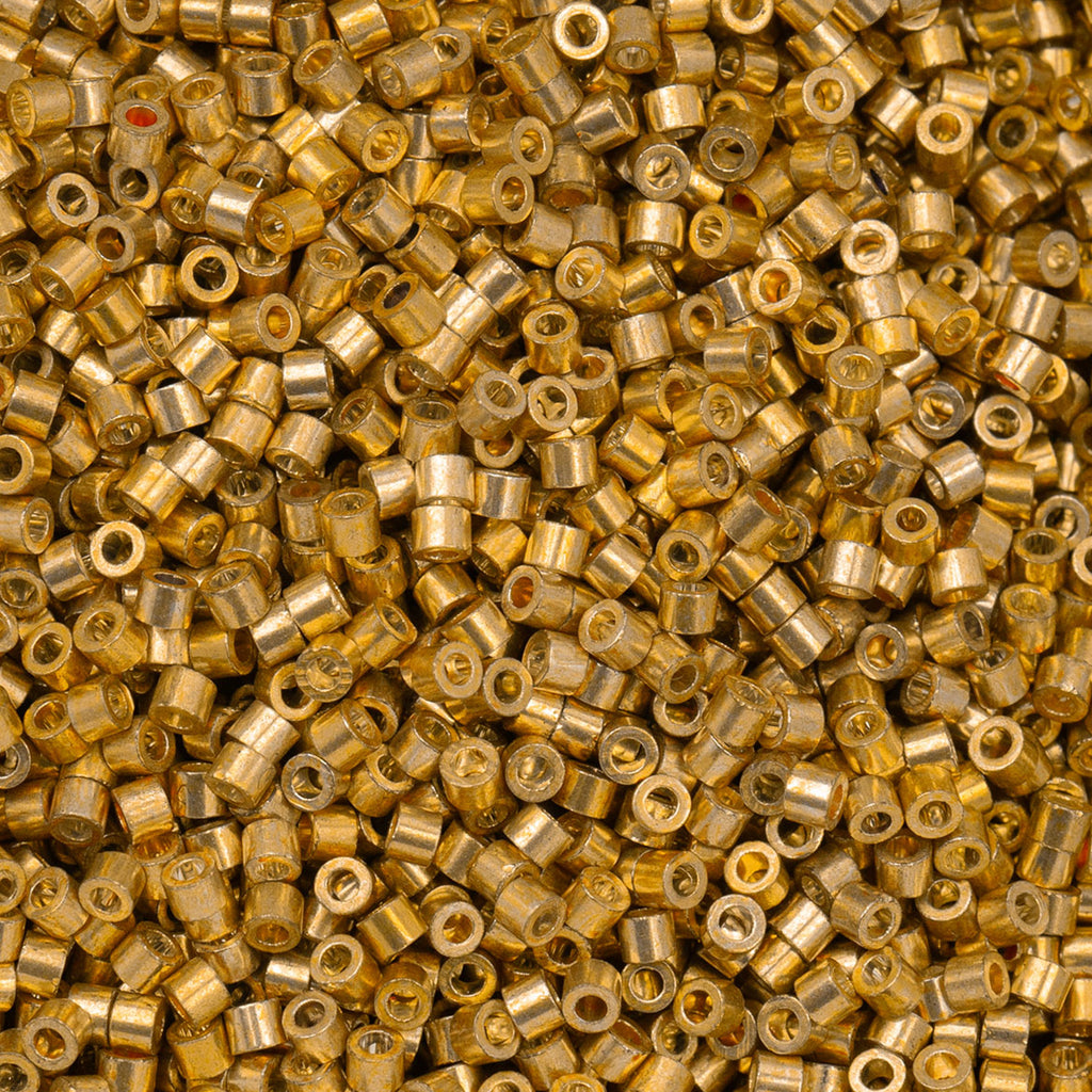 Cylin Bead 11/0 25g Bag Opaque Honey Amber Glow