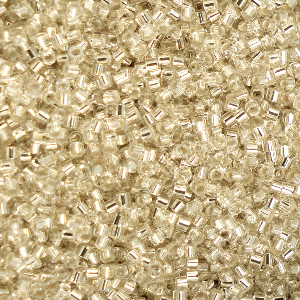 Cylin Bead 11/0 25g Bag Crystal S/L