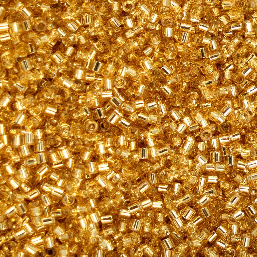 Cylin Bead 11/0 25g Bag Gold S/L