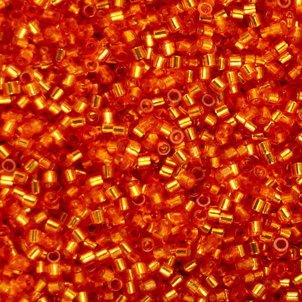 Cylin Bead 11/0 25g Bag Orange S/L