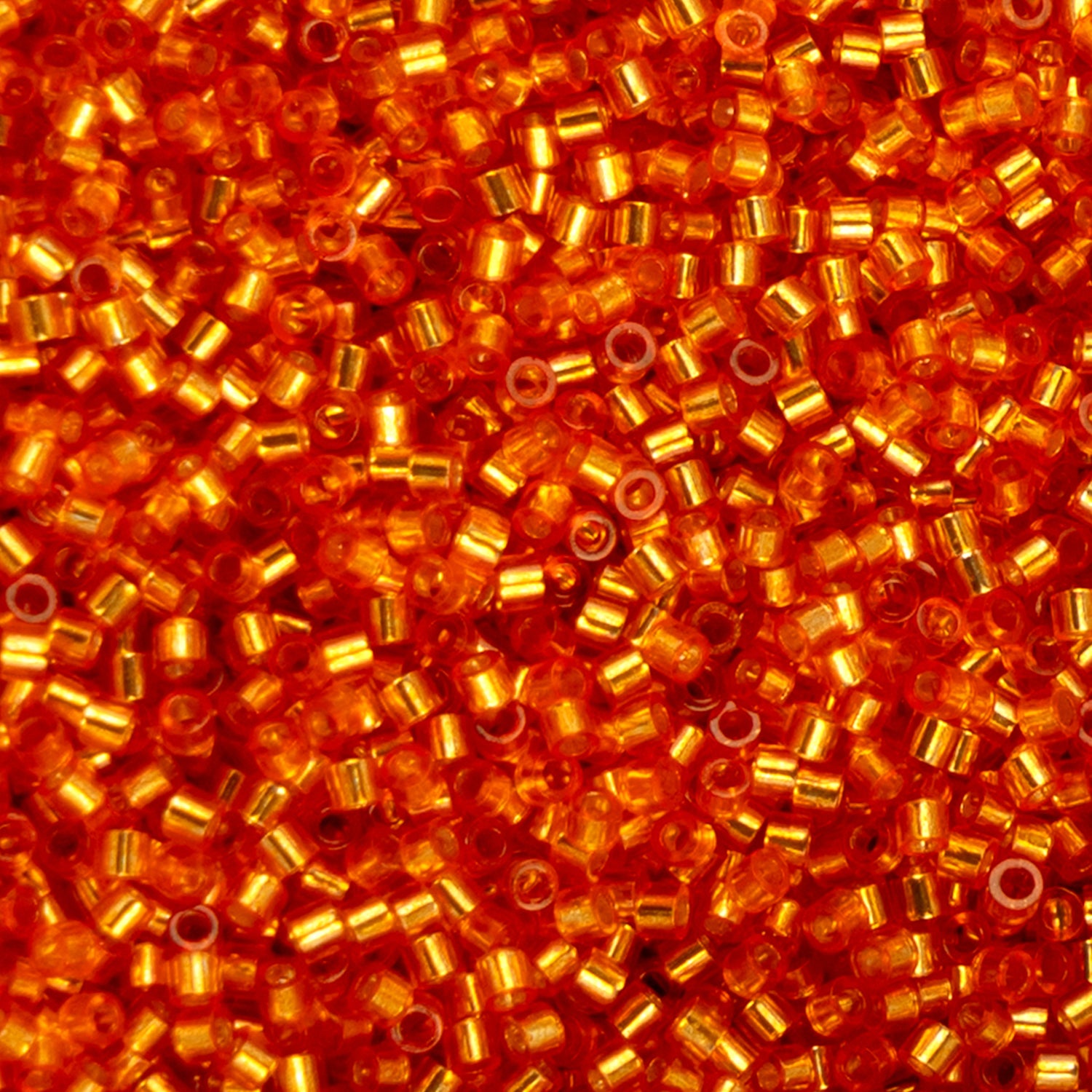 Cylin Bead 11/0 25g Bag Orange S/L