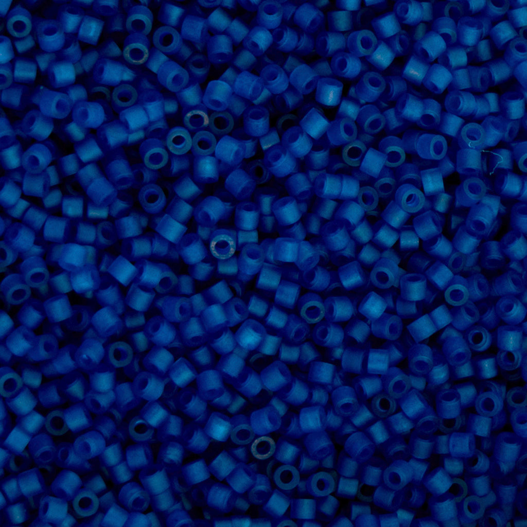 Cylin Bead 11/0 25g Bag Transparent Cobalt Blue