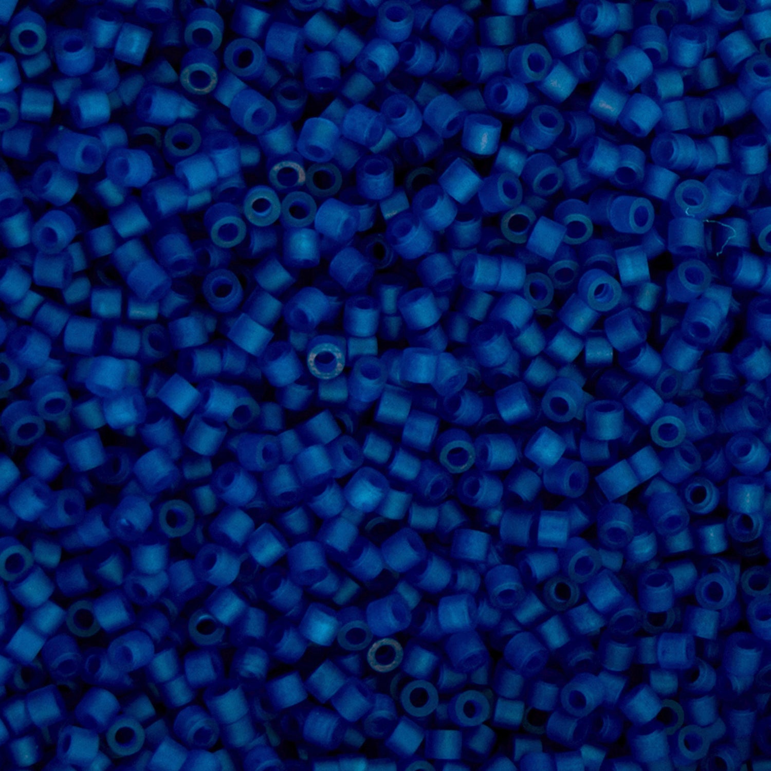 Cylin Bead 11/0 25g Bag Transparent Cobalt Blue