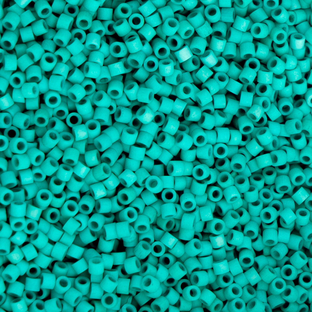 Cylin Bead 11/0 25g Bag Turquoise Green