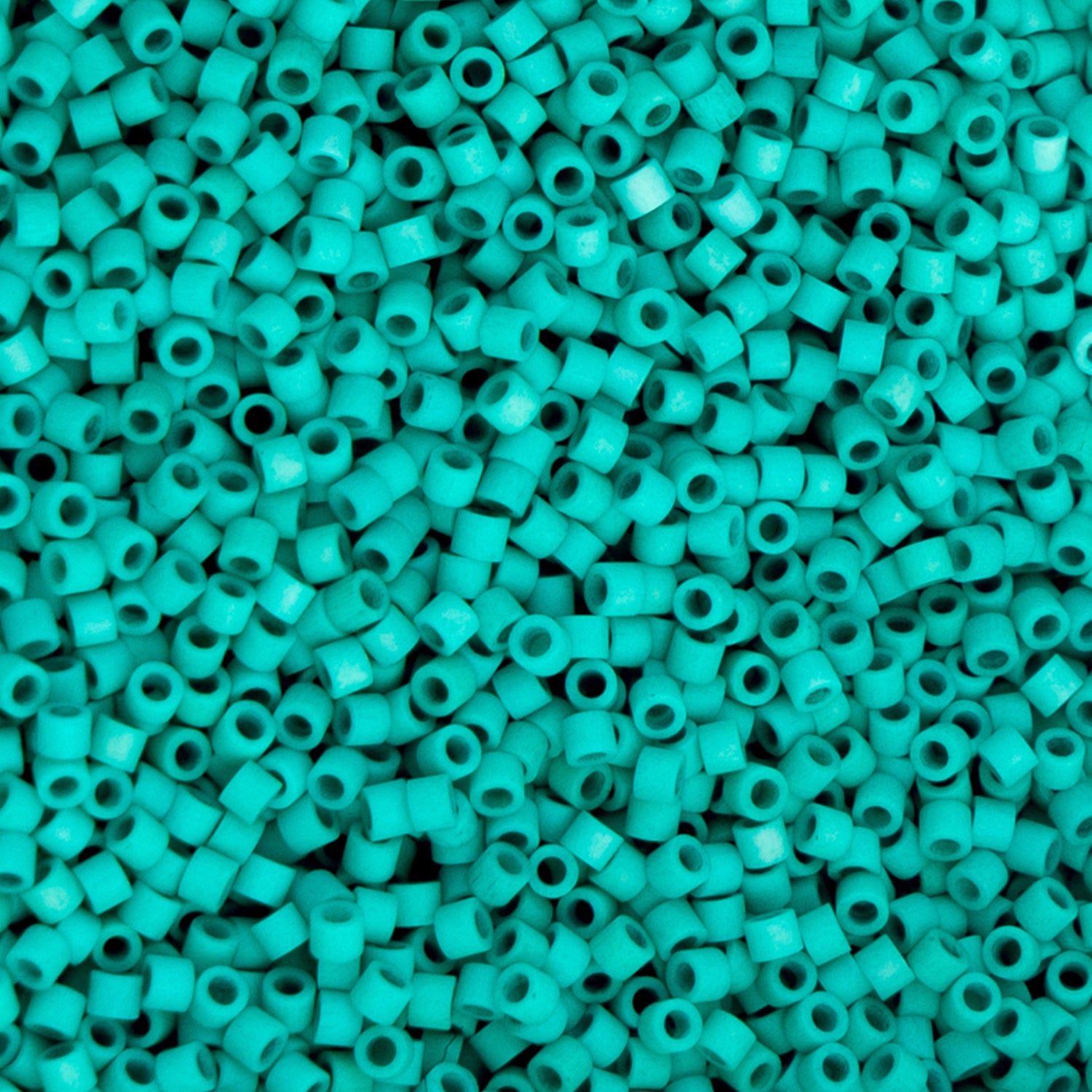 Cylin Bead 11/0 25g Bag Turquoise Green