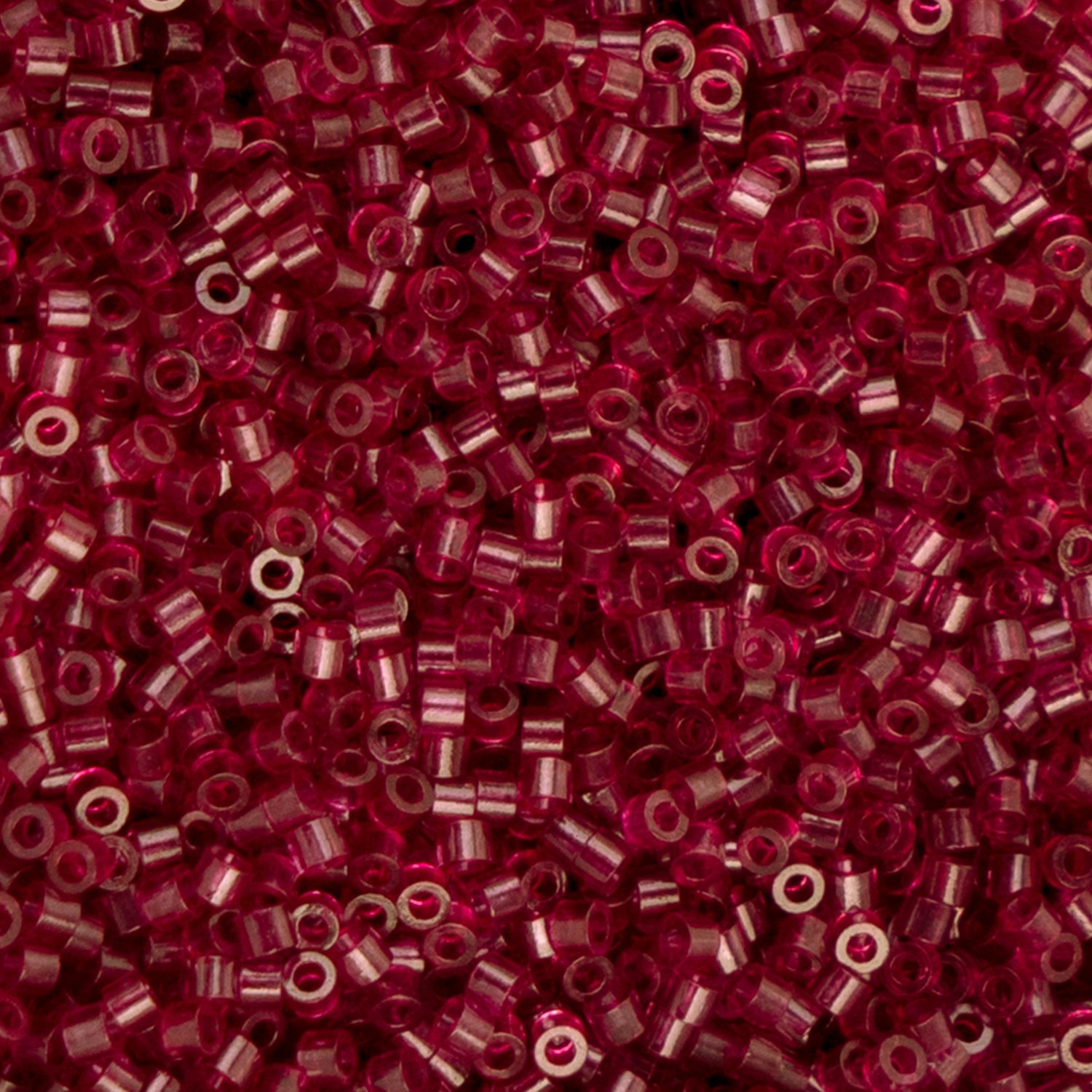 Cylin Bead 11/0 25g Bag Transparent Red Wine