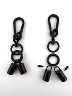 Paracord Lynard Clasp Set Black