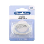 French Wire, 0.70 mm / .028 in, Copper Base, Silver Plated, 1 m / 3.28 ft
