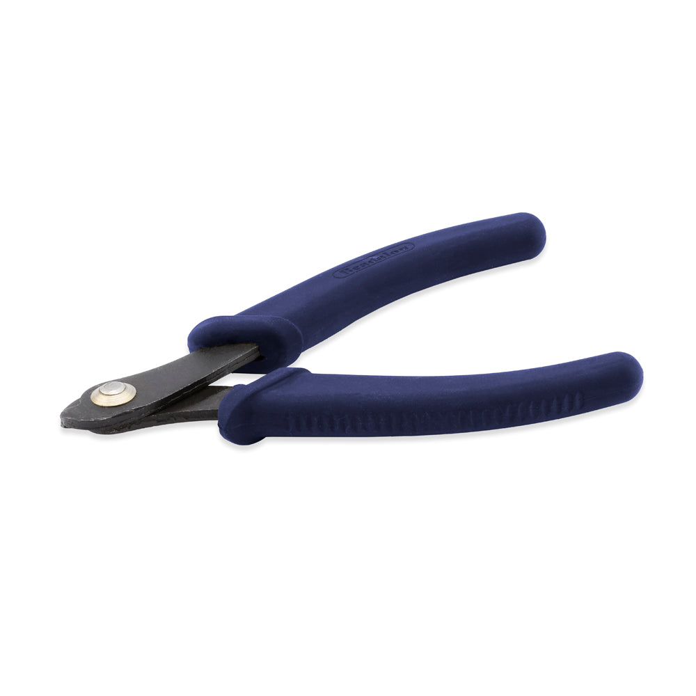 Memory Wire Shears, Vinyl-Free Grips, Rivet Joint, Single Leaf Spring, 5.25 in / 13.3 cm