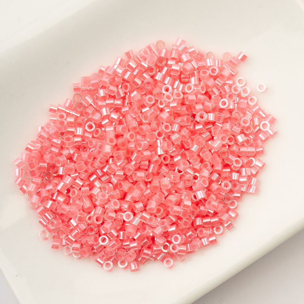 Cylin Bead 11/0 25g Bag Rose-Pink AB Lined