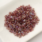 Cylin Bead 11/0 25g Bag Red Gold Luster