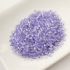 Cylin Bead 11/0 25g Bag Crystal Purple Lined Ceylon