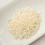 Cylin Bead 11/0 25g Bag Cream Matte Glazed Luster