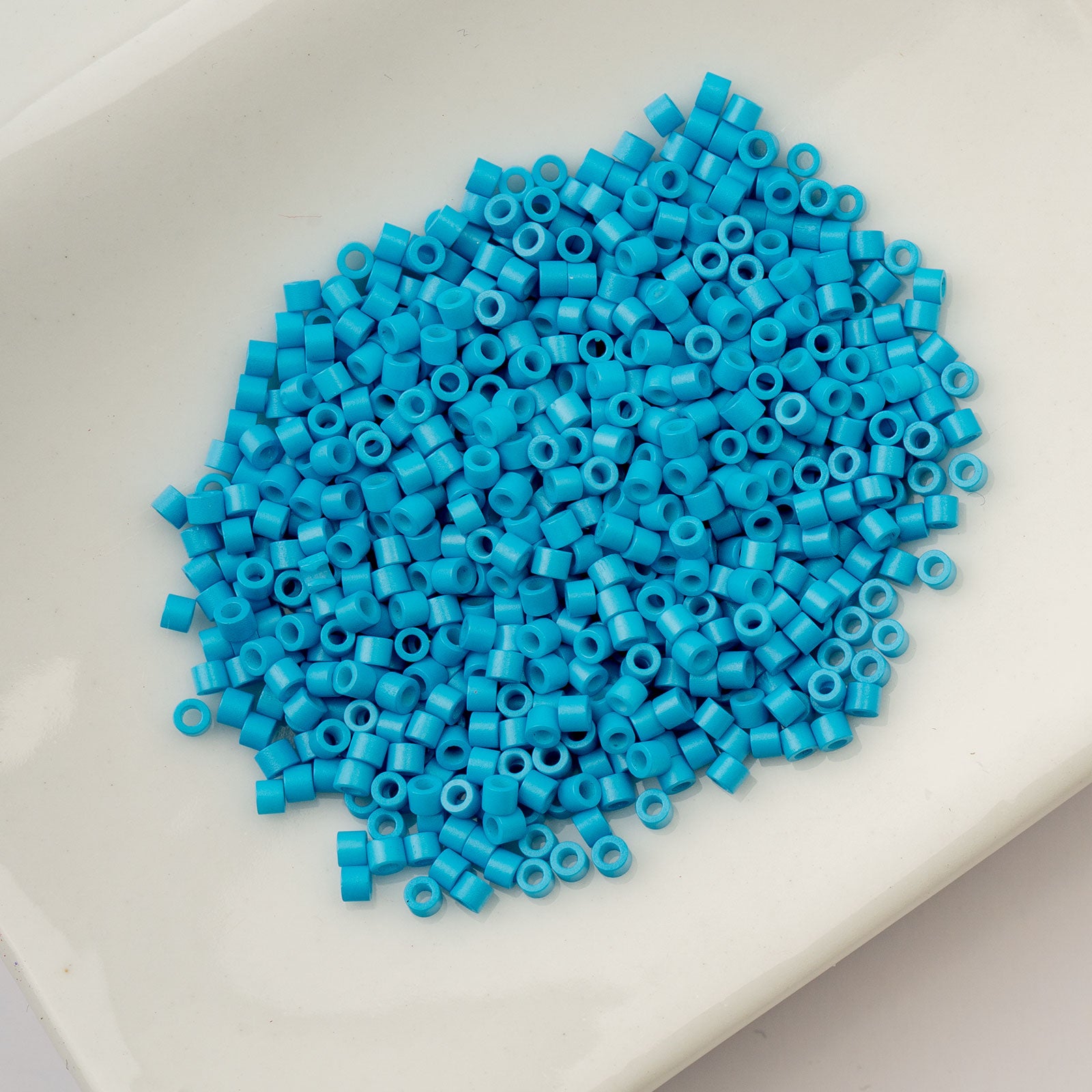 Cylin Bead 11/0 25g Bag Dark Turquoise Blue