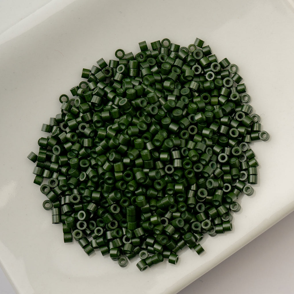 Cylin Bead 11/0 25g Bag Opaque Forest Green