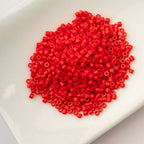 Cylin Bead 11/0 25g Bag Red Fire Cracker Red
