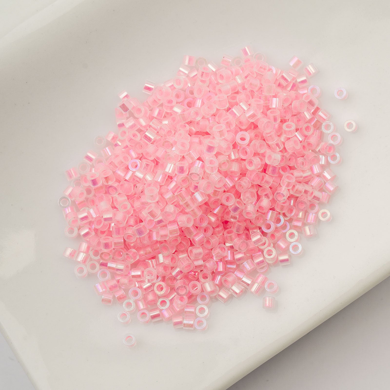 Cylin Bead 11/0 25g Bag Glow in Dark AB - Pink Neon