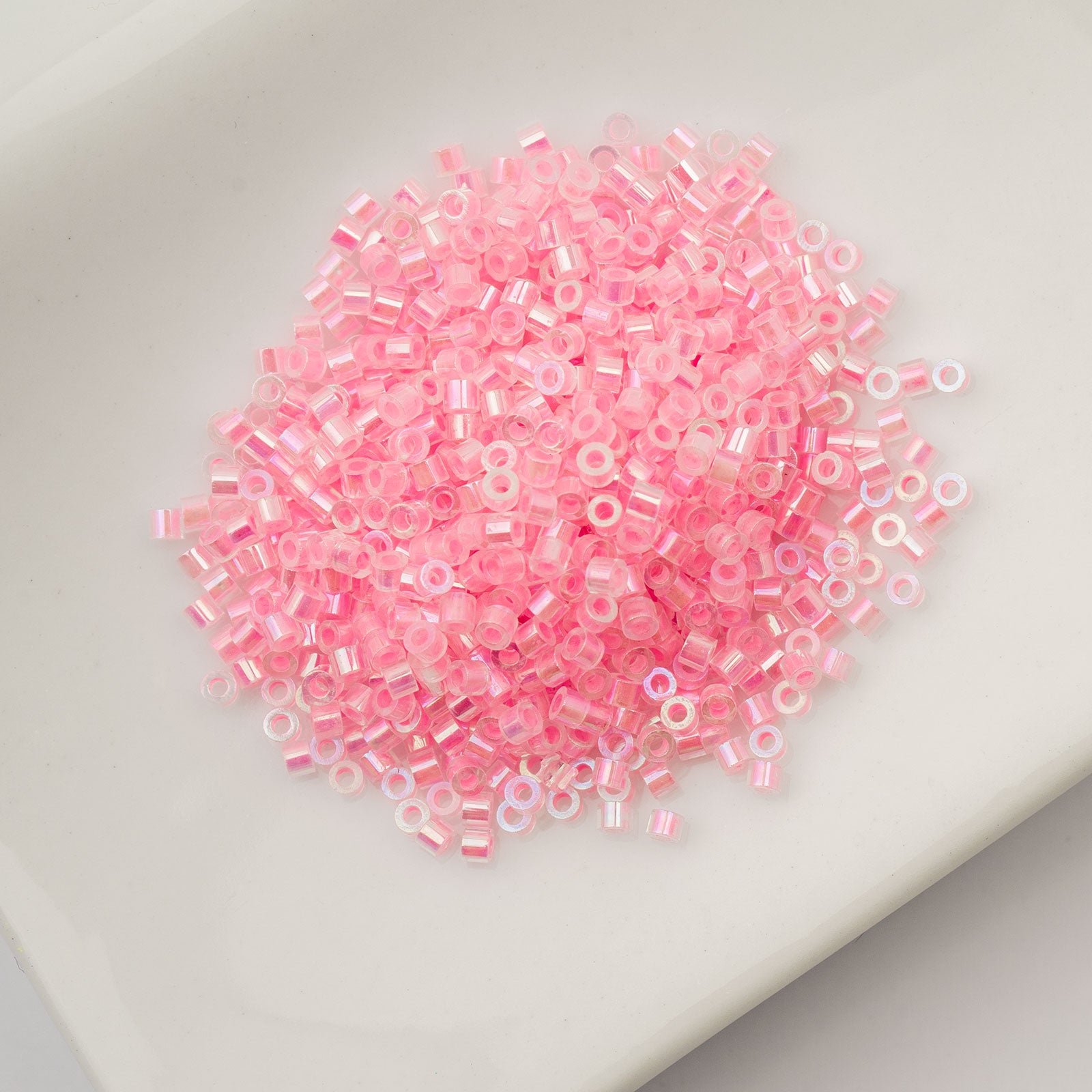 Cylin Bead 11/0 25g Bag Glow in Dark AB - Rose