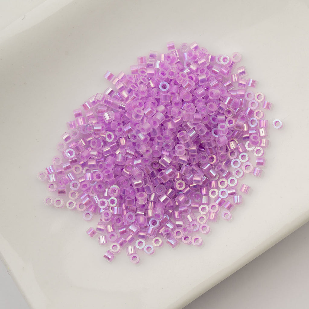 Cylin Bead 11/0 25g Bag Glow in Dark AB - Purple