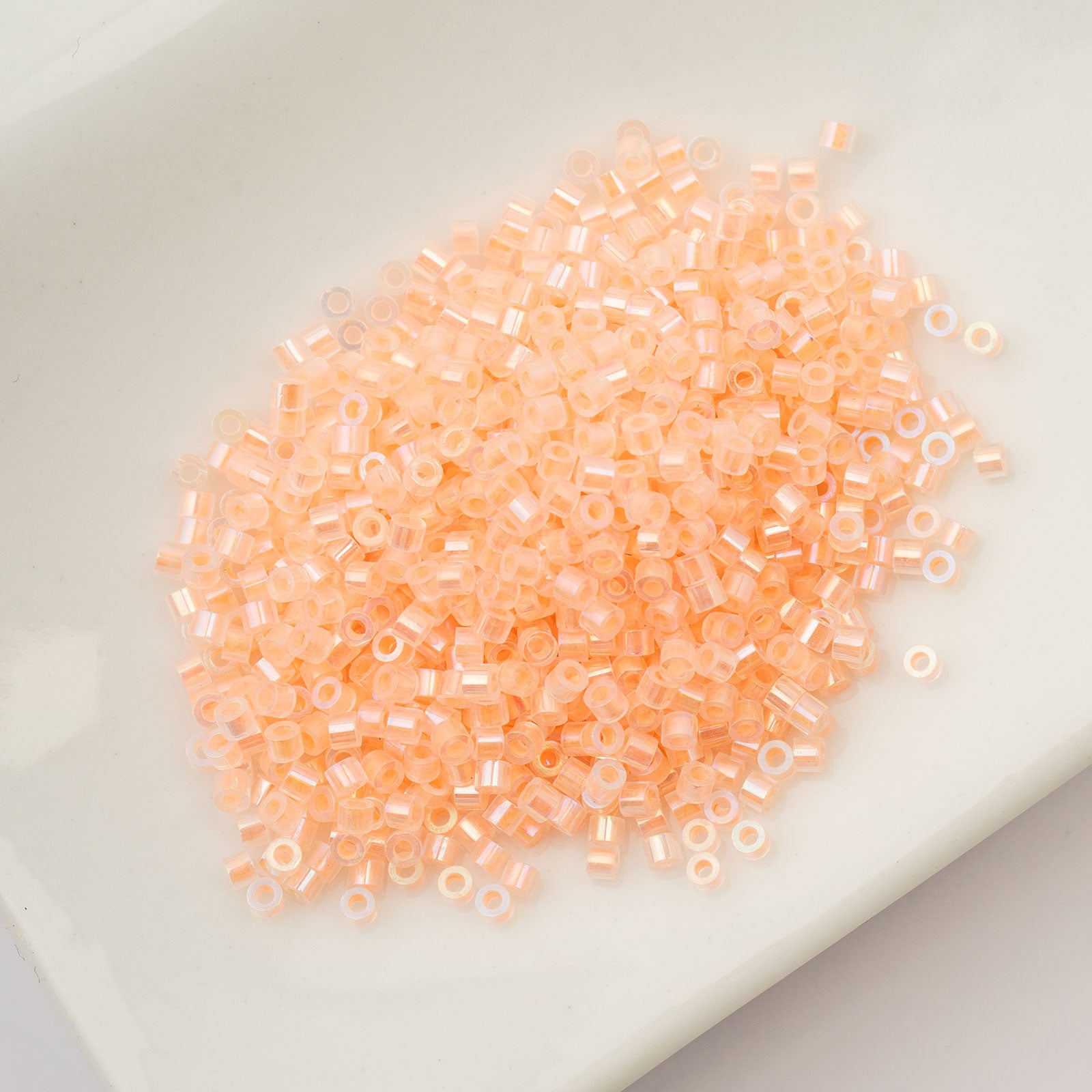 Cylin Bead 11/0 25g Bag Glow in Dark AB - Orange