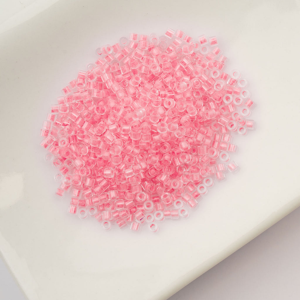 Cylin Bead 11/0 25g Bag Glow in Dark - Pink Neon