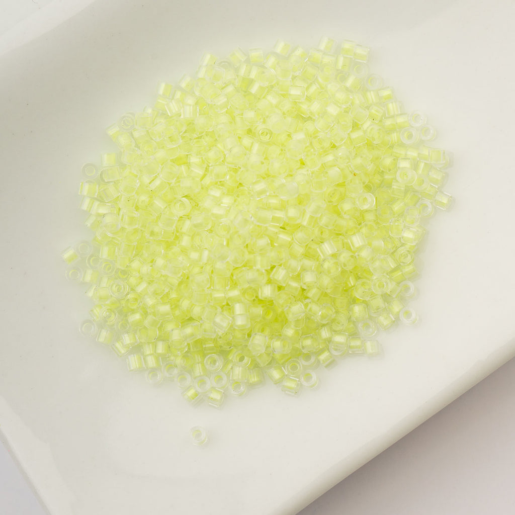 Cylin Bead 11/0 25g Bag Glow in Dark - Yellow Neon