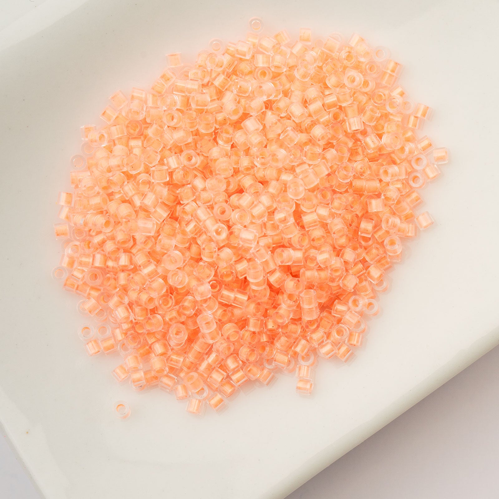 Cylin Bead 11/0 25g Bag Glow in Dark - Orange